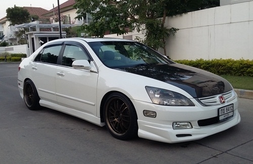Accord G7 3.0 สีขาวซันรูฟ Mugen RE30 TEIN 450,000
