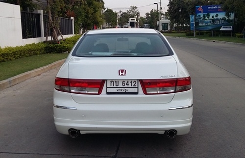 Accord G7 3.0 สีขาวซันรูฟ Mugen RE30 TEIN 450,000 Accord G7 3.0 สีขาวซันรูฟ Mugen RE30 TEIN 450,000