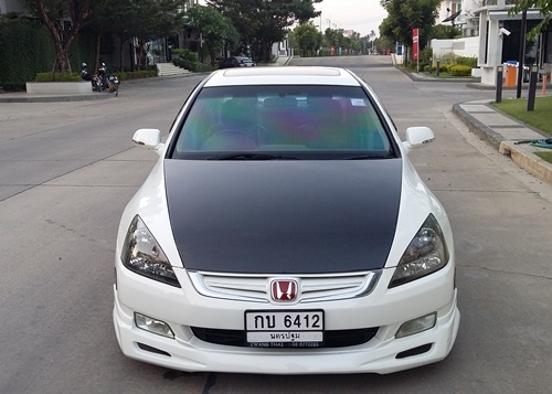 Accord G7 3.0 สีขาวซันรูฟ Mugen RE30 TEIN 450,000 Accord G7 3.0 สีขาวซันรูฟ Mugen RE30 TEIN 450,000