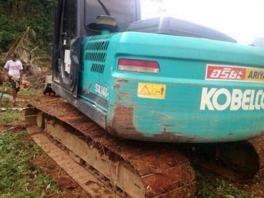 ขายแมคโครkobellco sk140 superX ไมล์4800ขาย1750000