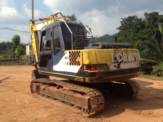 ขายรถแบคโฮ KOBELCO SK120 LP-07598 แอร์ไฟฟ้า เล่มทะเบียนพร้อม สนใจโทร 081-970-1072