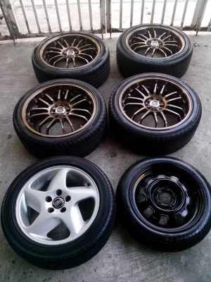 ล้อ RE 30 18*8ใส่วอลโว่ขับหน้าครับ