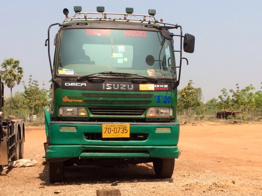 ขายด่วน  รถสิบล้อหัวลาก  ISUZU  DEGA  320  พร้อมใช้งาน  เอกสารพร้อม