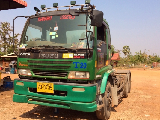 ขายด่วน  รถสิบล้อหัวลาก  ISUZU  DEGA  320  พร้อมใช้งาน  เอกสารพร้อม