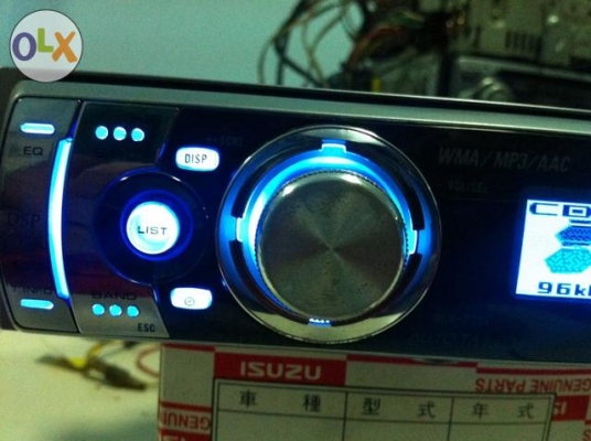 Pioneer DEH-710 Mp3 CD FM จอสไลด์กราฟฟิก ปรีเอ้า2 ชุด