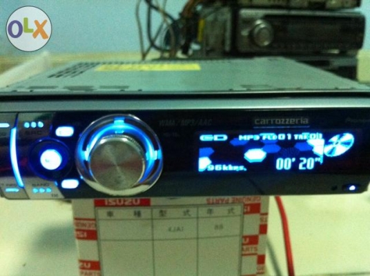 Pioneer DEH-710 Mp3 CD FM จอสไลด์กราฟฟิก ปรีเอ้า2 ชุด