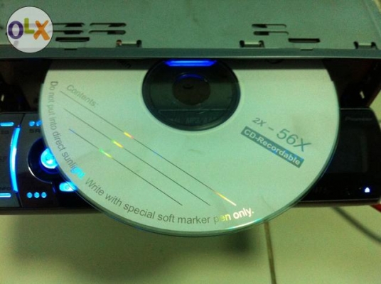 Pioneer DEH-710 Mp3 CD FM จอสไลด์กราฟฟิก ปรีเอ้า2 ชุด