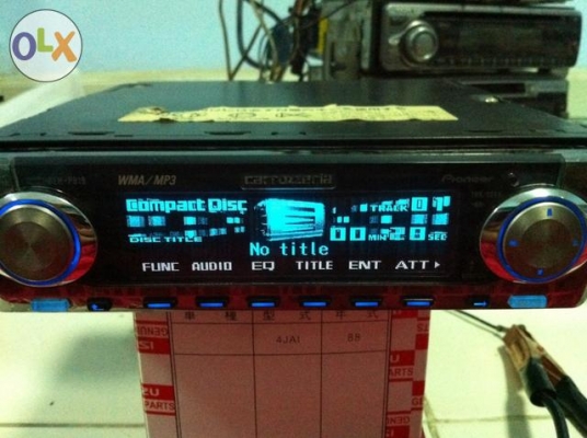 Pioneer DEH-P919 Mp3 CD FM จอสไลด์กราฟฟิก
