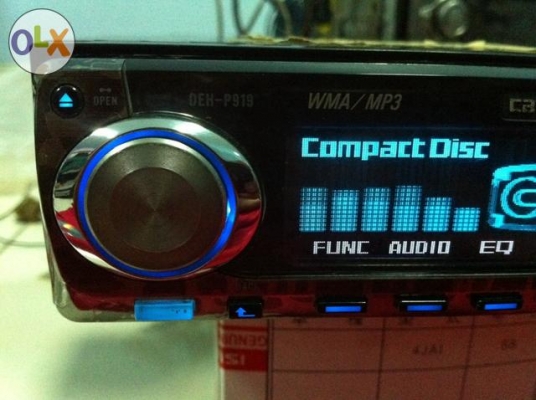 Pioneer DEH-P919 Mp3 CD FM จอสไลด์กราฟฟิก Pioneer DEH-P919 Mp3 CD FM จอสไลด์กราฟฟิก