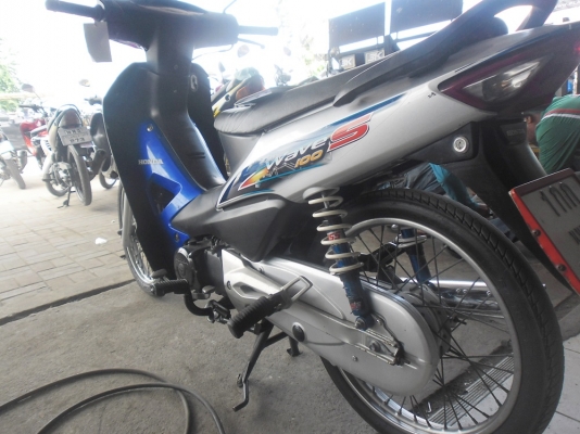 เวฟ100s ยูบ๊อครถบ้านเครื่องดีเปลือกไม่แตกเอกสารครบ