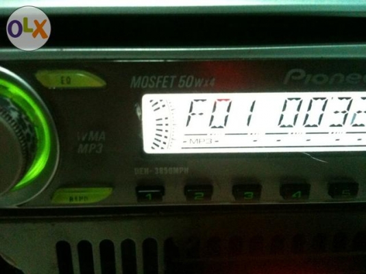 Pioneer DEH-3850MPH MP3 CD FMคลื่นไทยครบ อ่านแผ่นดีมาก Pioneer DEH-3850MPH MP3 CD FMคลื่นไทยครบ อ่านแผ่นดีมาก