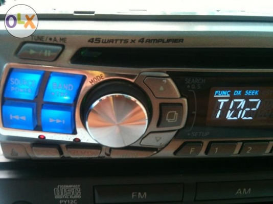 Alpine CDA-9824JS CD FM Ipod สภาพสวยมากๆ ปุ่มไม่มีลอก ลูกเล่นเยอะ มีพัดลมระบายความร้อน
