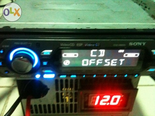 SONY CDX-V6800 MP3 VCD CD FMคลื่นไทยครบ AUX ปรีเอ้า 3 ชุด รุ่นใหญ่ ต่อจอได้ ลูกเล่นเยอะมาก