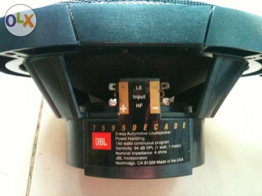 JBL T595 DECADE Made In USA ลำโพงในตำนาน เสียงระบบHi End 3ทาง โครงหล่อ สภาพสวยมากๆ
