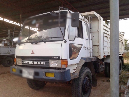ขายรถบรรทุกสิบล้อดัมพ์ MITSUBISHI turbo ซีเรียล 3,xxx เครื่องเดิม 6D16 turbo - 220 แรง 2 เพลา ทะเบียนพร้อม
