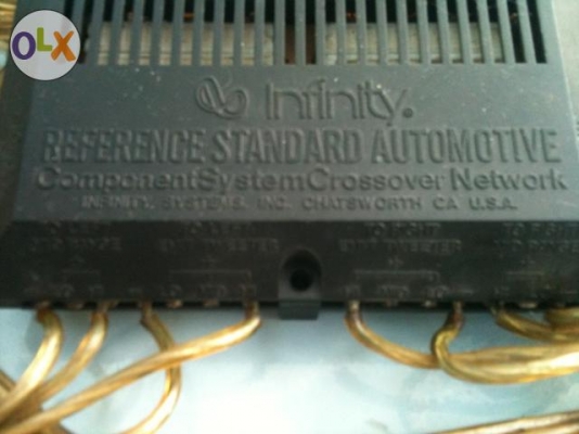 Crossover Infinity usa ซับ กลาง แหลม พร้อมสายลำโพง Crossover Infinity usa ซับ กลาง แหลม พร้อมสายลำโพง
