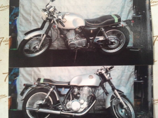 ขาย ประกอบใหม่  SR400 เลขเต็ม แต่ง bsa 65000