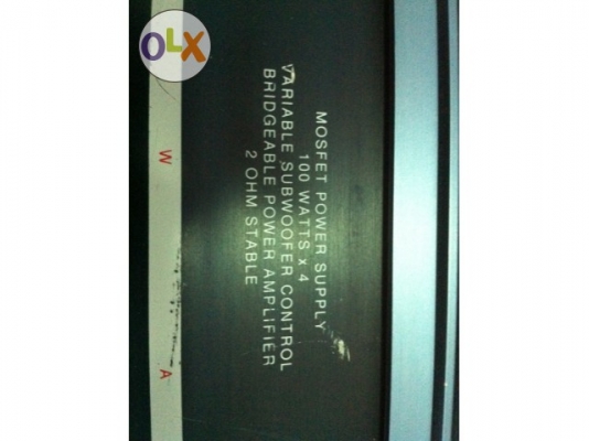 POWER AMP ADX SX-N5004 400 Watt ขับซับ ขับกลาง ปรับ CH ตัวยาว กว่า 50 เซน
