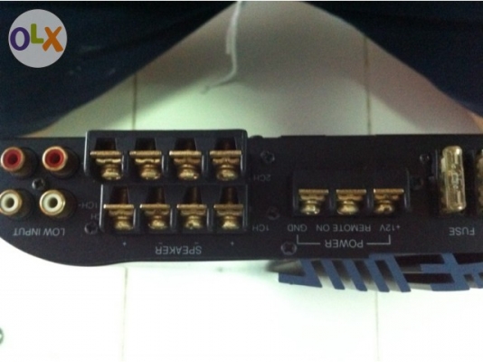 POWER AMP ADX SX-N5004 400 Watt ขับซับ ขับกลาง ปรับ CH ตัวยาว กว่า 50 เซน