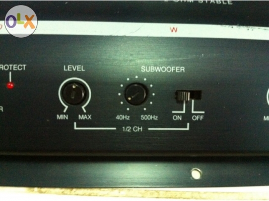 POWER AMP ADX SX-N5004 400 Watt ขับซับ ขับกลาง ปรับ CH ตัวยาว กว่า 50 เซน