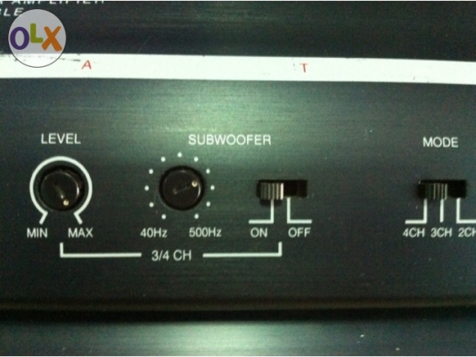 POWER AMP ADX SX-N5004 400 Watt ขับซับ ขับกลาง ปรับ CH ตัวยาว กว่า 50 เซน