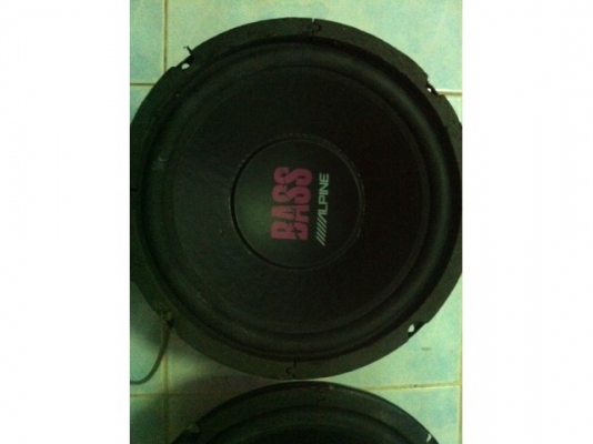 ซับ 10 นิ้ว ALPINE SWS-2545P แม่เหล็กใหญ่ 300W MADE IN TAIWAN ซับ 10 นิ้ว ALPINE SWS-2545P แม่เหล็กใหญ่ 300W MADE IN TAIWAN