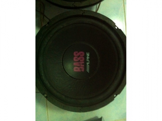 ซับ 10 นิ้ว ALPINE SWS-2545P แม่เหล็กใหญ่ 300W MADE IN TAIWAN ซับ 10 นิ้ว ALPINE SWS-2545P แม่เหล็กใหญ่ 300W MADE IN TAIWAN
