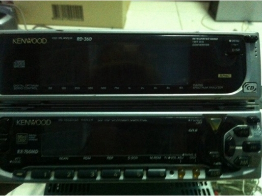 KENWOOD RD-360และRX-670MD MD CD EQ11แบน กราฟฟิก 9 แบบ ปรีเอ้า 2 ชุุดนี้มี2ชิ้น