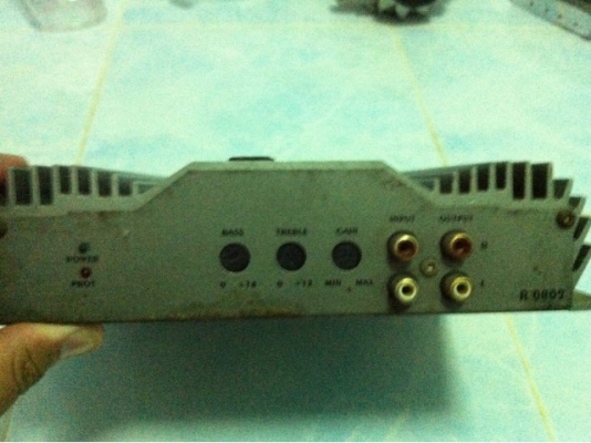 power amp Formula X 2แชลนอน 80 watt มีปรับเสียงในตัว