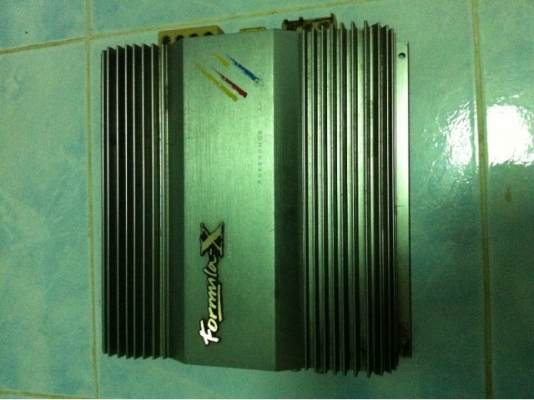 power amp Formula X 2แชลนอน 80 watt มีปรับเสียงในตัว