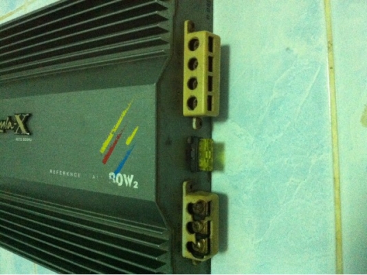 power amp Formula X 2แชลนอน 80 watt มีปรับเสียงในตัว