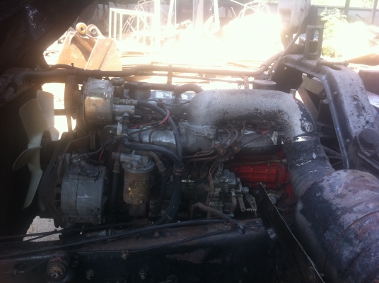 HINO F17 ดั้ม เครื่อง EH700-168 แรงม้า กระบะพื้นแสตนเลส สภาพพร้อมใช้ ทะเบียนพร้อมโอน