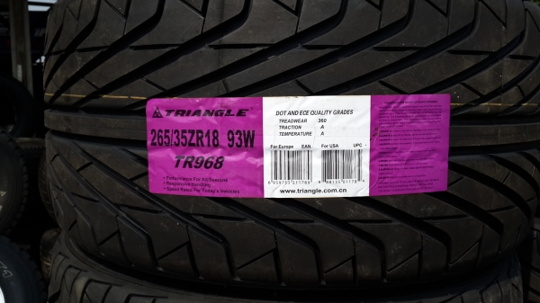 ยางใหม่ Triangle 235 40 18 / 265 35 18 ราคาถูก ยางใหม่ Triangle 235 40 18 / 265 35 18 ราคาถูก