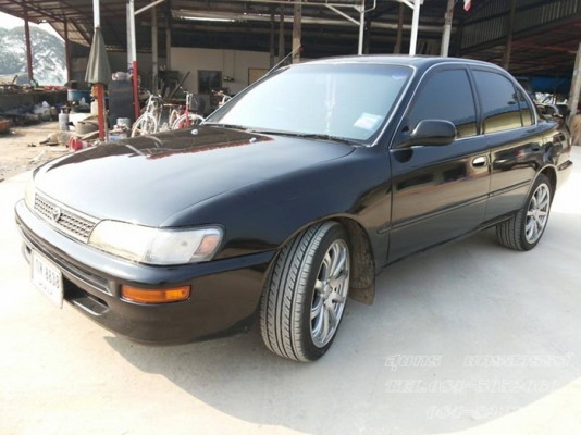 ขายด่วน รถเก๋ง TOYOTA, COROLLA 1.6 GLi โฉม สามห่วง ปี 92 ตัว TOP เกียร์ออโต้ ติดแก๊ส LPG สภาพสวยๆเดิมๆ พร้อมใช้งานสุดๆ ราคาสุดคุ้ม