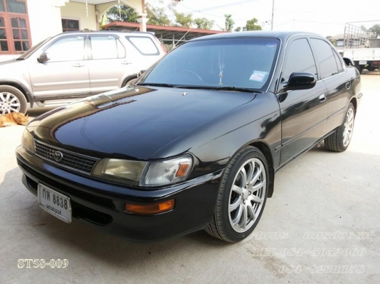 ขายด่วน รถเก๋ง TOYOTA, COROLLA 1.6 GLi โฉม สามห่วง ปี 92 ตัว TOP เกียร์ออโต้ ติดแก๊ส LPG สภาพสวยๆเดิมๆ พร้อมใช้งานสุดๆ ราคาสุดคุ้ม