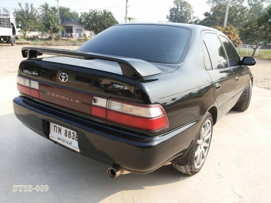 ขายด่วน รถเก๋ง TOYOTA, COROLLA 1.6 GLi โฉม สามห่วง ปี 92 ตัว TOP เกียร์ออโต้ ติดแก๊ส LPG สภาพสวยๆเดิมๆ พร้อมใช้งานสุดๆ ราคาสุดคุ้ม