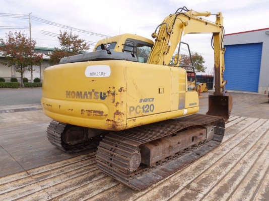 ขาย Komatsu PC 120-6E ใบแทรค 70เซน. สีเดิมๆ สวยสุดๆคันนี้ นำเข้าจากญี่ปุ่นแท้ 1000\% พร้อมใช้งาน ขายถูกๆ 090-986-2521 อ๊อบ ขาย Komatsu PC 120-6E ใบแทรค 70เซน. สีเดิมๆ สวยสุดๆคันนี้ นำเข้าจากญี่ปุ่นแท้ 1000\% พร้อมใช้งาน ขายถูกๆ 090-986-2521 อ๊อบ