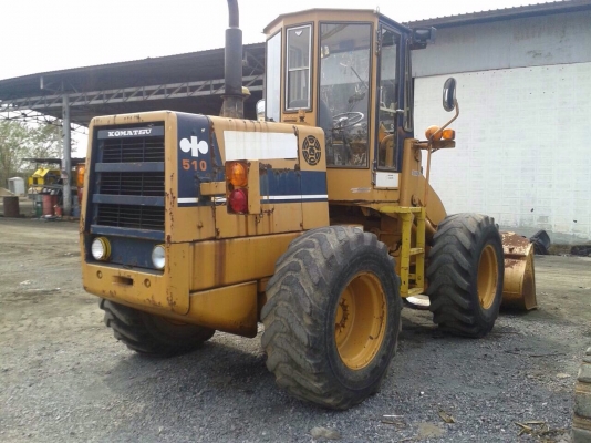 ถึงไทยแล้วครับ รถตัก KOMATSU 510 กรองเดี่ยว เดิมๆ จากญี่ปุ่น 090-986-2521 อ๊อบ ถึงไทยแล้วครับ รถตัก KOMATSU 510 กรองเดี่ยว เดิมๆ จากญี่ปุ่น 090-986-2521 อ๊อบ