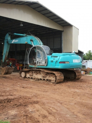 รถแบ็คโฮลมือสอง,Kobelco SK220 Mark V LongBoom บุมยาว 18 เมตร