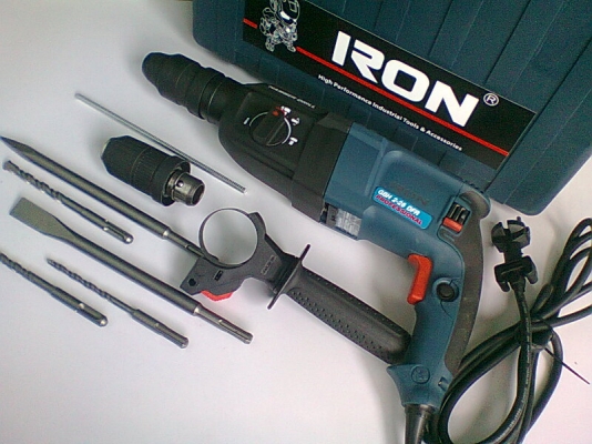 สว่านโรตารี่ 3 ระบบ IRON สว่านโรตารี่ 3 ระบบ IRON