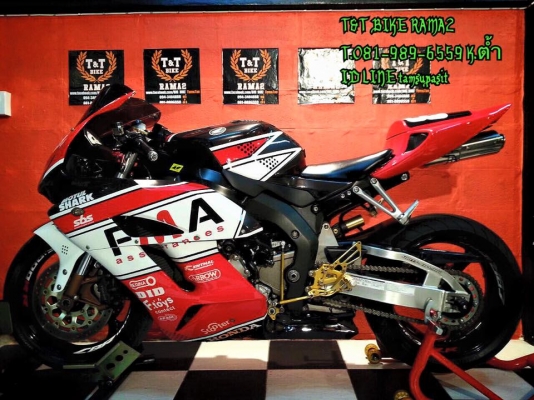 T&amp;T BIKE RAMA2 ขายด่วน เพียง 198000฿HONDA CBR1000 ปี2005 อินวอย+สพม.แท้ แต่งสวยมาสวยๆตามรูปเครื่องดีการันตีไม่มีตัด299สบายๆครับ รถ0ตรงดีไม่เคยล้มหรือชนคับ