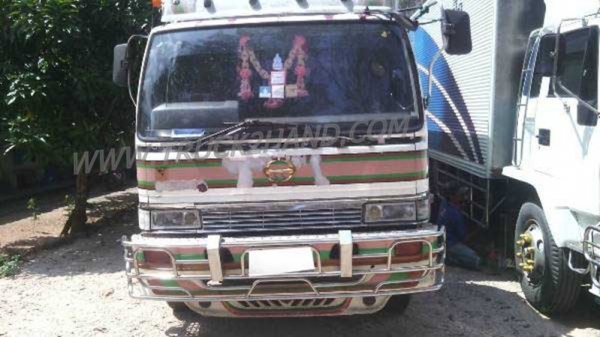 รถบรรทุก HINO ห้องเย็น เครื่อง HO7C  ตู้ยาว5เมตร