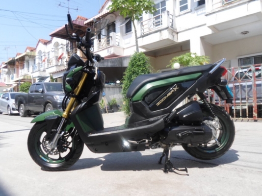 ยังไงก็ขาย zoomer-x ปี2557สวยๆ รถบ้างวิ่งน้อย 800 โล