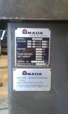 ขายเครื่องบากมุม Amada รุ่น CSHW-220