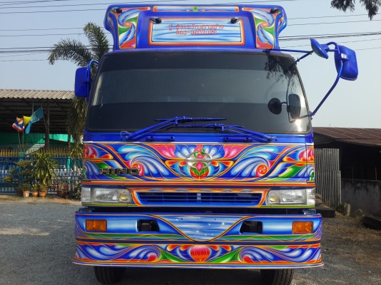 ขายรถ 10 ล้อ เทรลเลอร์ บรรทุกรถเกี่ยวข้าว 2 เพลา HINO FM3H เครื่อง HO7D = 195 แรงม้า หัวเดิม ครัซซีเดิม