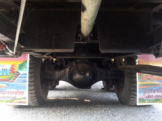 ขายรถ 10 ล้อ เทรลเลอร์ บรรทุกรถเกี่ยวข้าว 2 เพลา HINO FM3H เครื่อง HO7D = 195 แรงม้า หัวเดิม ครัซซีเดิม