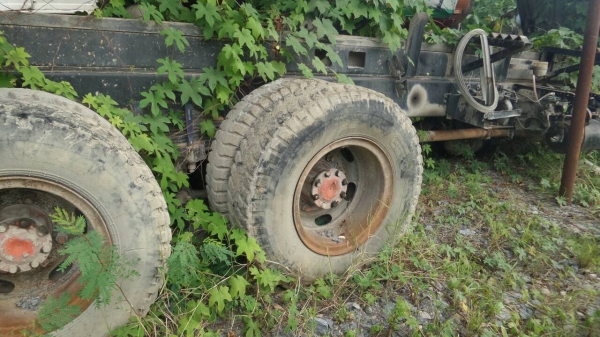 (ขายซาก)10ล้อ2เพลาดั้มเรือ.FN527M-TD4XXX..คัสซีสวย ช่วงล่างสวย หัวต้องเก็บงานบ้าง เครื่อง เกียร์ไม่มี ,เอกสารชุดจดทะเบียน...