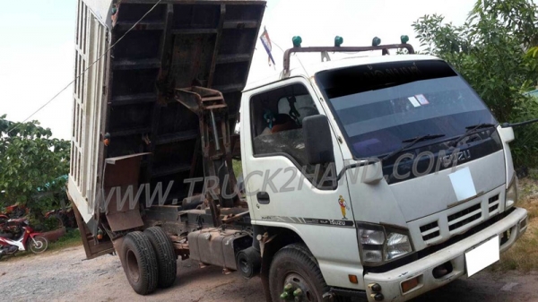 รถบรรทุก 6 ล้อดัมพ์ ISUZU NQR 150 แรงม้า ปีจดทะเบียน 2549 รถบรรทุก 6 ล้อดัมพ์ ISUZU NQR 150 แรงม้า ปีจดทะเบียน 2549