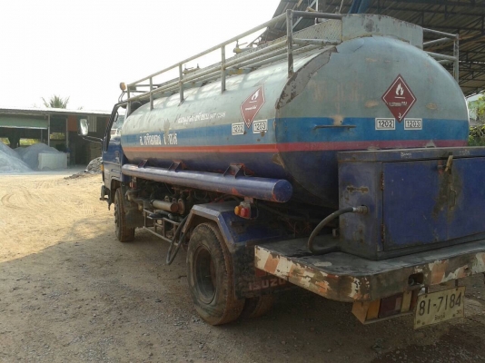 ขายรถบรรทุกน้ำมัน 6 ล้อ TOYOTA 115 แรงม้า ถัง 6,000 ลิตร 3 ห้อง มิเตอร์+หัวจ่าย ทะเบียนพร้อมโอนครับ