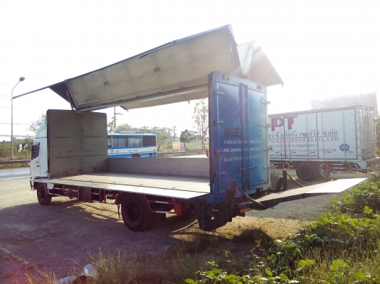 6 ล้อใหญ่  ( ตู้ไฮดรอลิค..ปีกนก..ท้ายลิฟท์ )  HINO MEGA FG1J 220 แรงม้า * ยาว 7.20 ม.* รถสวยเดิม * รถห้างแท้ * มีเล่มพร้อม *